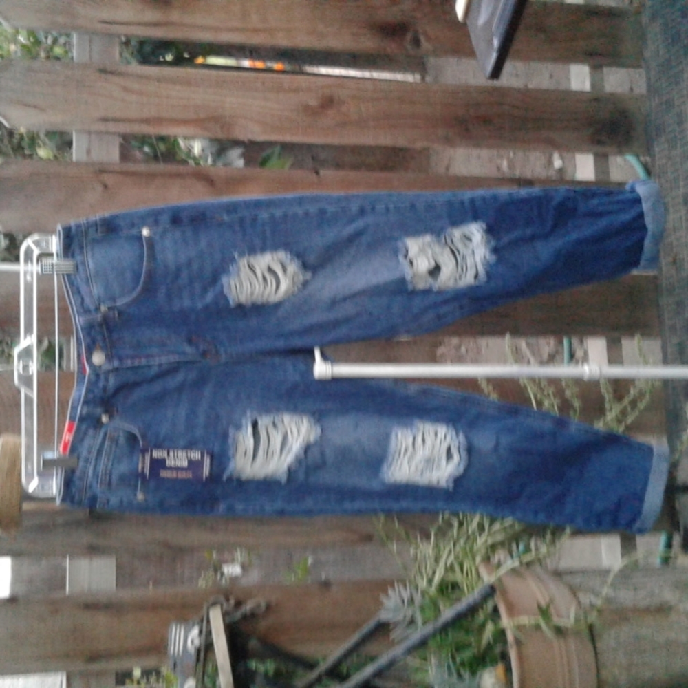 Authentic tailored mom fit high-rise loose fit size 7-28 new with tags